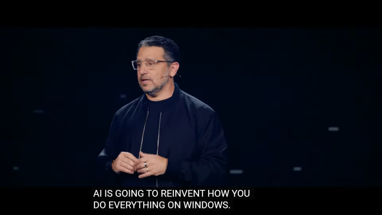 Panos Panay talks about the next generation of Windows powered by AI